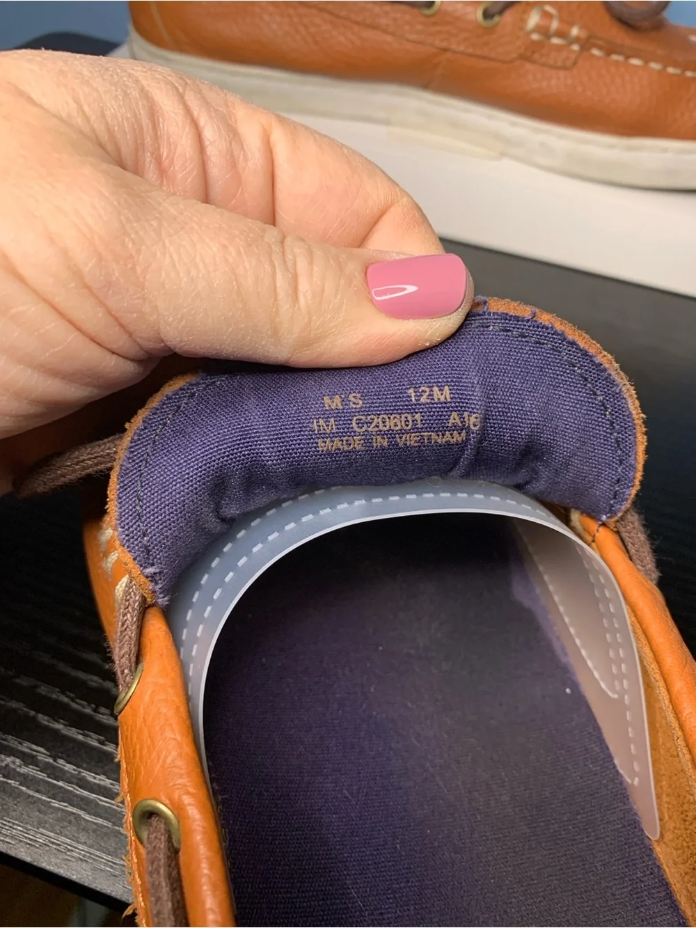 Cole Haan Carmel colored Leather Boat Shoes